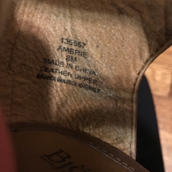 BJORNDAL cork heel wedges - Picture 4 of 7